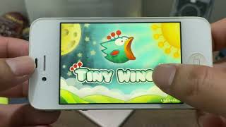 Original Tiny Wings on iPhone 4 iOS 4
