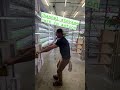 Moving grow channels are the warehouse  #indoorfarming #hydroponics #verticalfarming