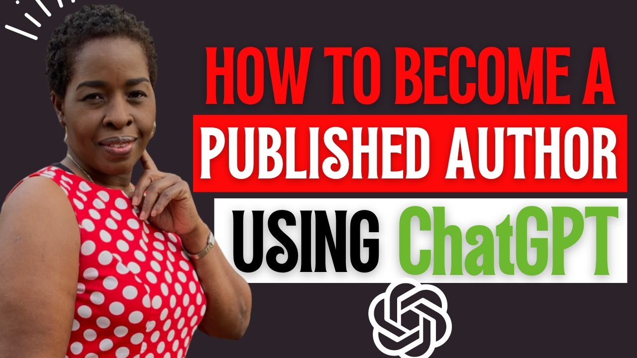 How To Use ChaptGPT To Write Your First Book To Become A Published ...