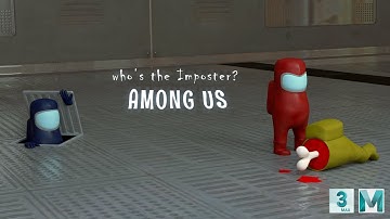 how to make Among Us characters - 3D Model - Maya, 3ds Max
