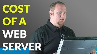 How much does a website server cost?