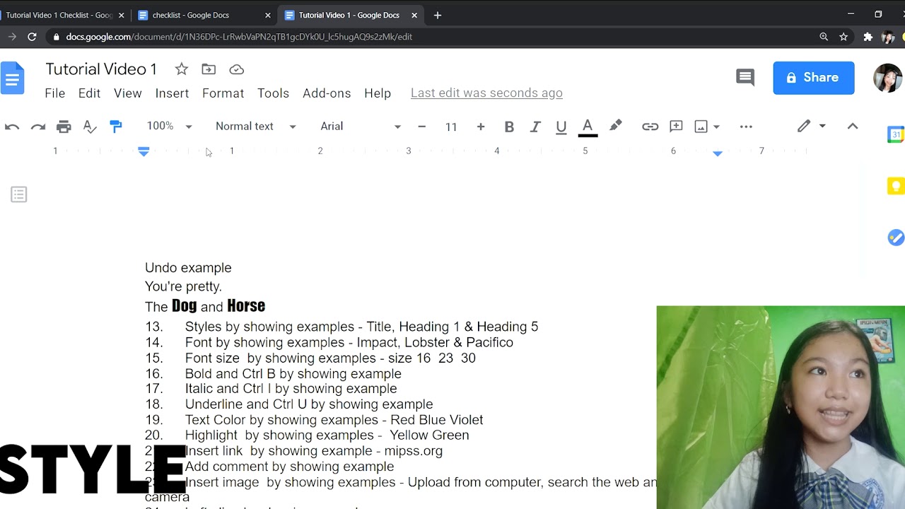 Google Docs Tutorial Video 1 - YouTube
