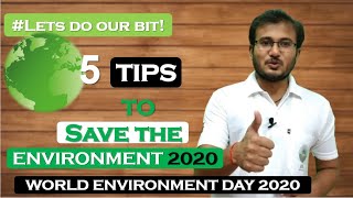 5 Tips on Saving the environment on World Environment Day 2020 | Celebrate biodiversity in Covid-19