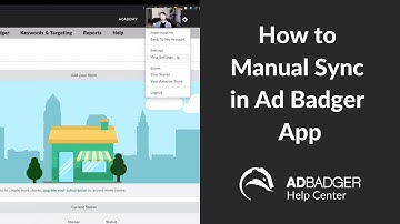 How to Manual Sync in Ad Badger App to Update Data