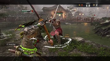 For Honor - Kensei brawl vs Lawbringer & Highlander