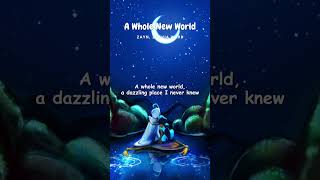 ZAYN, Zhavia Ward - A Whole New World [Aladdin] #shorts
