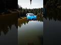 Dropping a $3,000,000 BUGATTI into a LAKE! 😱🌊 #Shorts #vairal #car