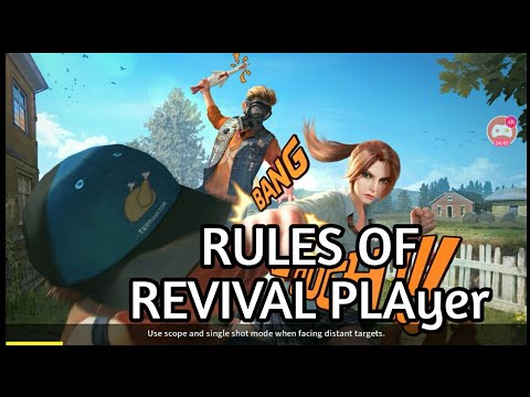 Rules of Survival player, RULES OF REVIVAL GAME