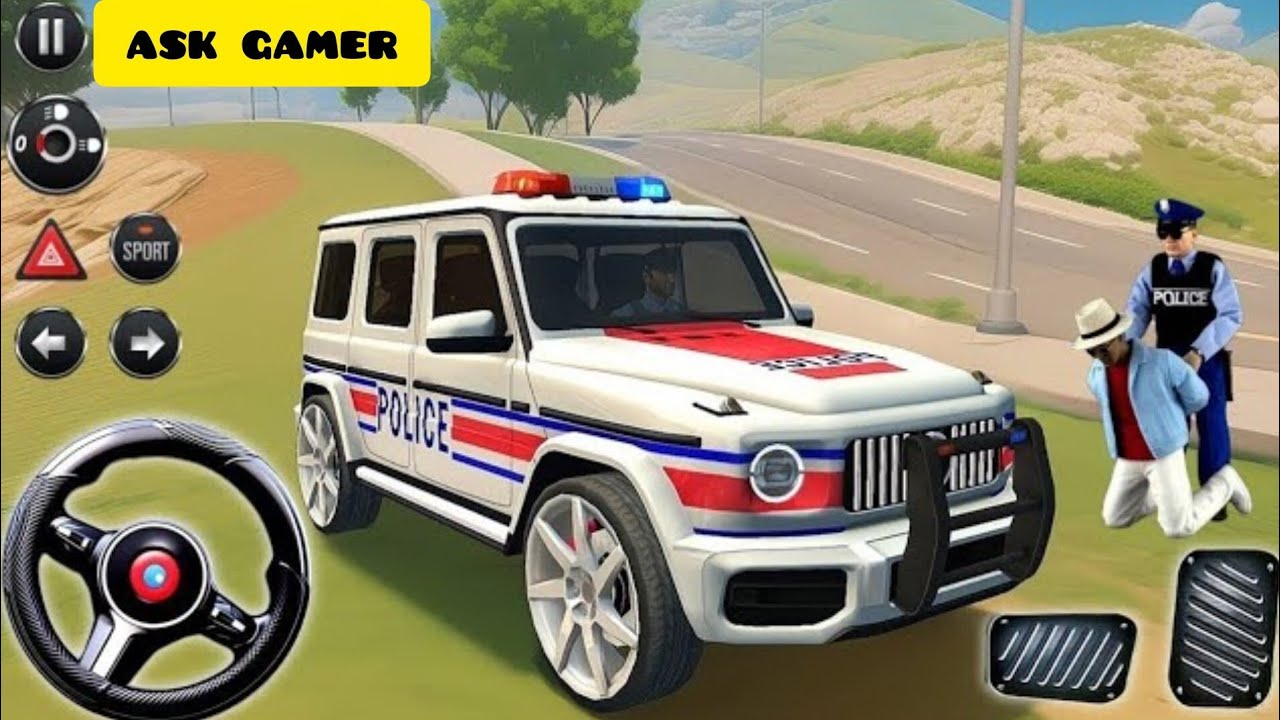 محاكي ألقياده سيارات شرطة العاب شرطة العاب سيارات العاب اندرويد Android Gameplay#5