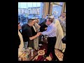 ترحيب المهندس ابراهيم العرجاني والكابتن عصام العرجاني بالضيوف في قصر العرجاني بمدينه السلام جنوب الش