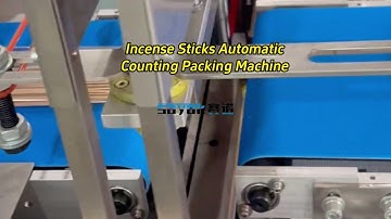 Bulk Incense Sticks Automatic Counting Packing Machine | SAYOK  #automaticpackingmachinery