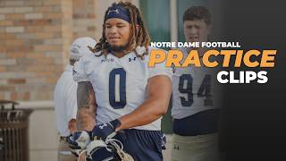 Detalles Notre Dame Football Practice Clips (DL/LB) | 8.7 Guía