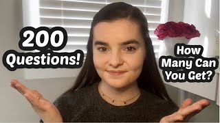 ASMR Whispering 200 General Knowledge Trivia Questions | How Many Can You Get?