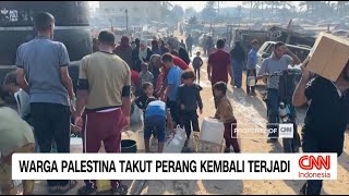 Warga Gaza Masih Dihantui Ketakutan Meski Gencatan Senjata Berlaku