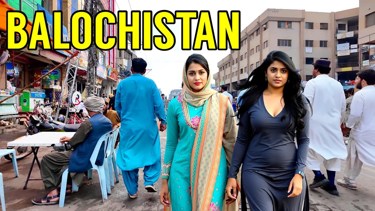 🇵🇰Meezan Chowk Quetta – The Most Famous Place | 4K Walking Tour 2025