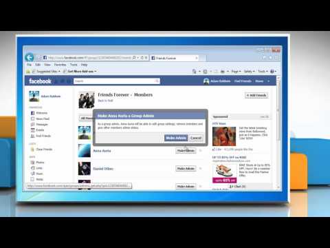 How to add more Facebook Admins to your Group on Facebook®
