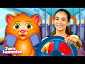 Wheels on the Bus Song | Nursery Rhymes &amp; Kids Songs | JamJammies