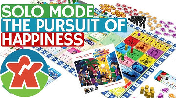 All By MyShelf - The Pursuit of Happiness Solo Playthrough - The Broken Meeple