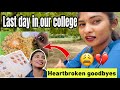 One last vlog from our college   hinanbargale