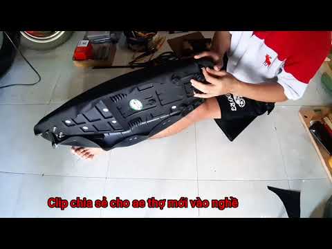 Video Chia sẻ kinh nghiệm bọc yên xe máy dễ hiểu cho thợ mới... - youtube