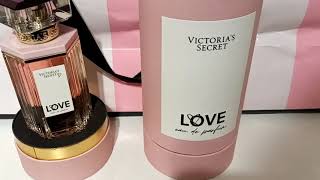 Victoria Secret Love Perfume & Creams & Freebies