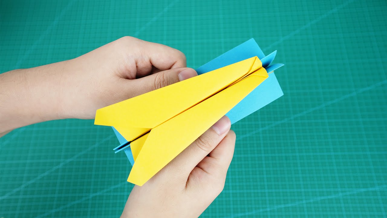 Daoche】Origami - Paper Airplane // 紙飛機也能彈射起步？教你做最