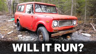 Will It Run After 55 Years? 1970 Ih Scout Restoration (part 1)