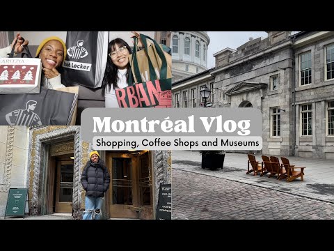 Montréal Vlog | My First Time in Montreal + Haul
