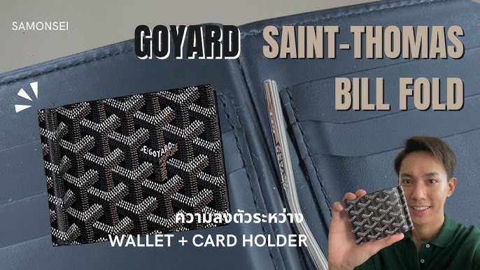 Goyard Saint Pierre card holder Grey ref.564623 - Joli Closet