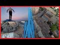 Руф Львов - Кран | Первые шаги баланса | Roof Lviv - Danger balancing on the top of crane