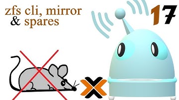proxmox zfs cli, mirror & spares