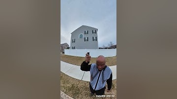 Having fun with my insta360 One X2 camera