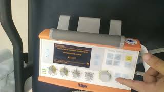 Ventilator Drager Oxylog 3000 Calibration