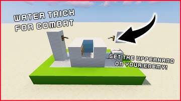 (1.16 - 1.19.2) WATER COMBAT TRAP | Minecraft Java and Bedrock