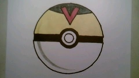 how to draw the Level Ball Pokemon Pokeball Go 3D Doodle Sketch Easy Step By Tutoriral Iphone Game