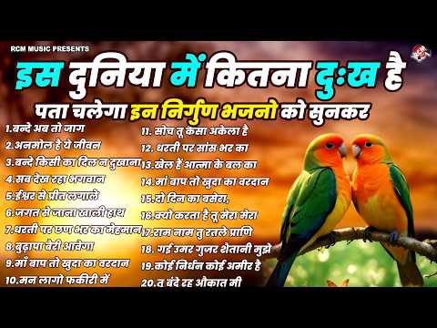 इस दुनिया में कितना दुःख है पता चलेगा इन निर्गुण भजनो को सुनकर | Nonstop Nirgun Bhajan 2026