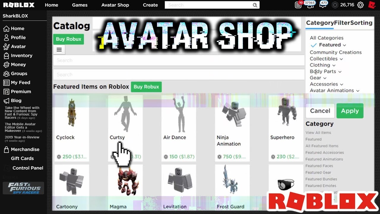 what is wrong with the roblox catalog