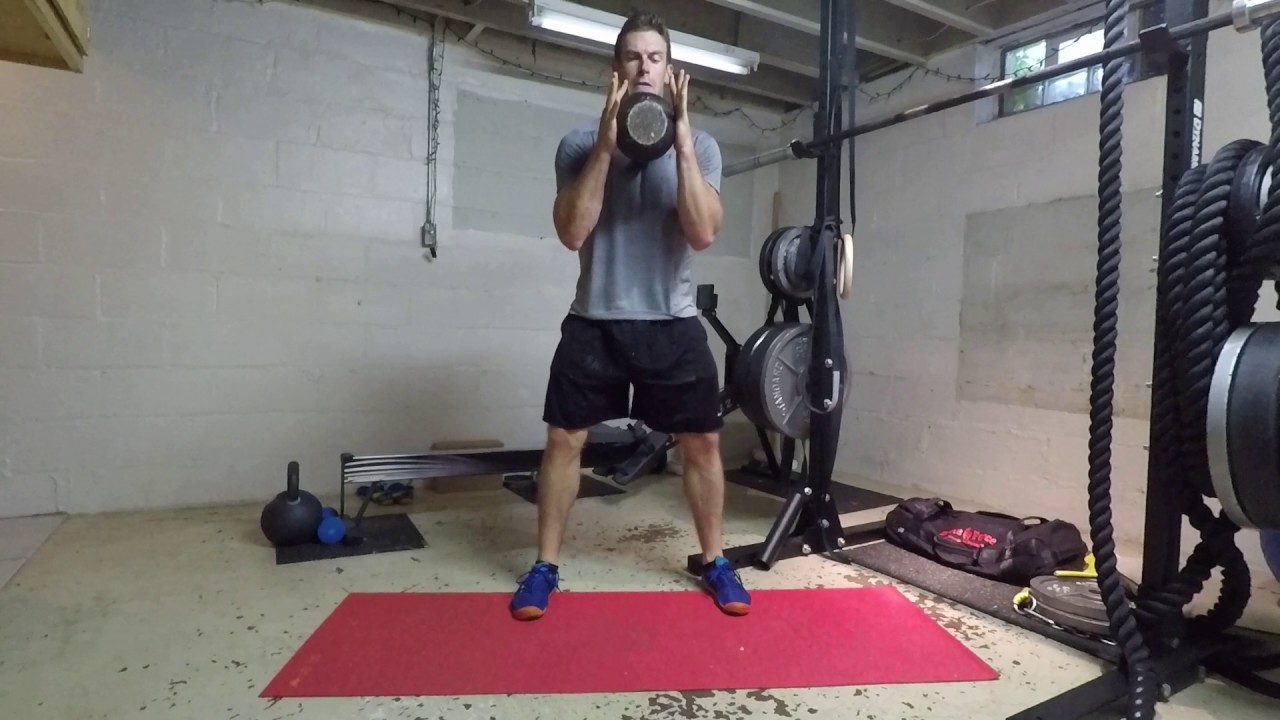 Compression Squat Is This True Functional Fitness? Kettlebell Chest Compression Squat ...