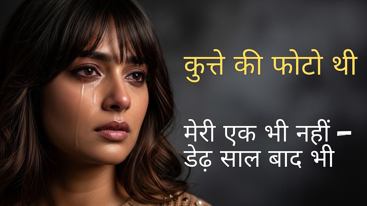 ससुराल में मेरी फोटो नहीं थी। कुत्ते की थी 💔 रुला देने वाली कहानी