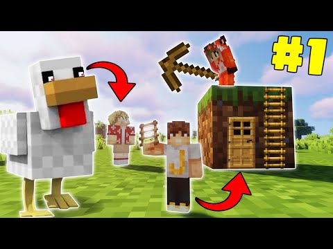 ПРИКЛЮЧЕНИЯ МУРАВЬЕВ В MINECRAFT #1 / САМОЕ НАЧАЛО / ВЫЖИВАНИЕ МАЛЕНЬКИХ ЛЮДЕЙ В ВАНИЛЬНОМ МАЙНКРАФТ