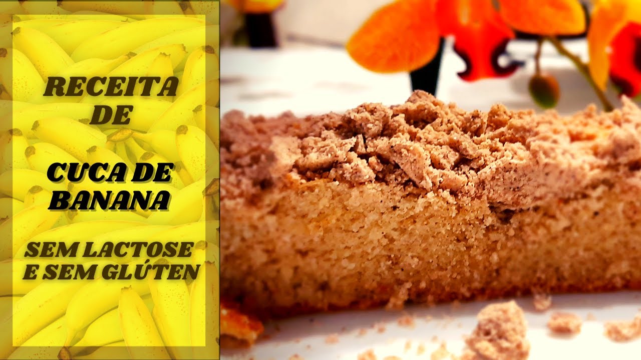 Cuca De Banana Fit E Saborosa Sem Gluten Lactose Youtube 