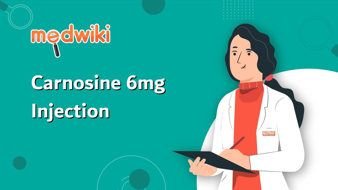 Carnosine 6mg Injection Uses, Work and How to take In English. YouTube