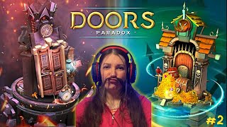 Doors: Paradox полное прохождение (#2), головоломка. Все двери! (stream girl)