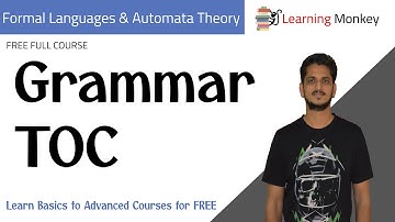 Grammar TOC || Lesson 44 || Finite Automata || Learning Monkey ||