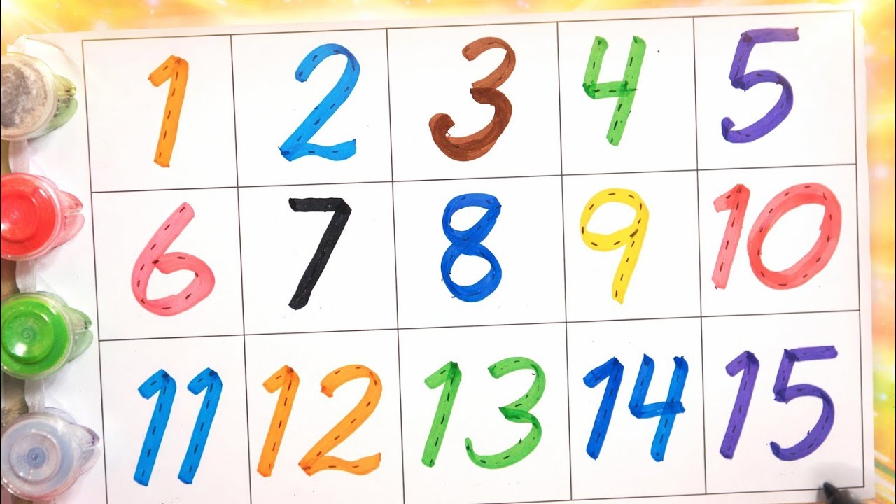 Learn Numbers 1 to 15 | Counting for Kids | Fun Learning for Children ...