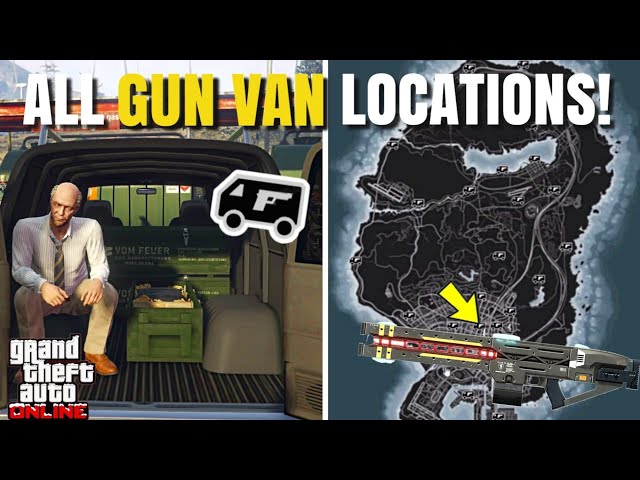 Where to find Gun Van in GTA Online & get Rail Gun