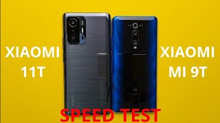 Тест скорости Xiaomi 11T против Xiaomi Mi 9T
