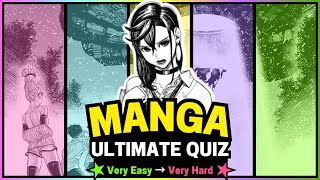 MANGA QUIZ #01 | 20 Panels (Very Easy - Otaku) screenshot 2