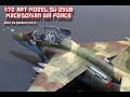 Sukhoi Su-25UB Macedonian Air Force 1/72 Art Model Plastic Model Full Video Build