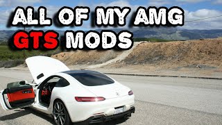 All of the mods on my AMG GTS!